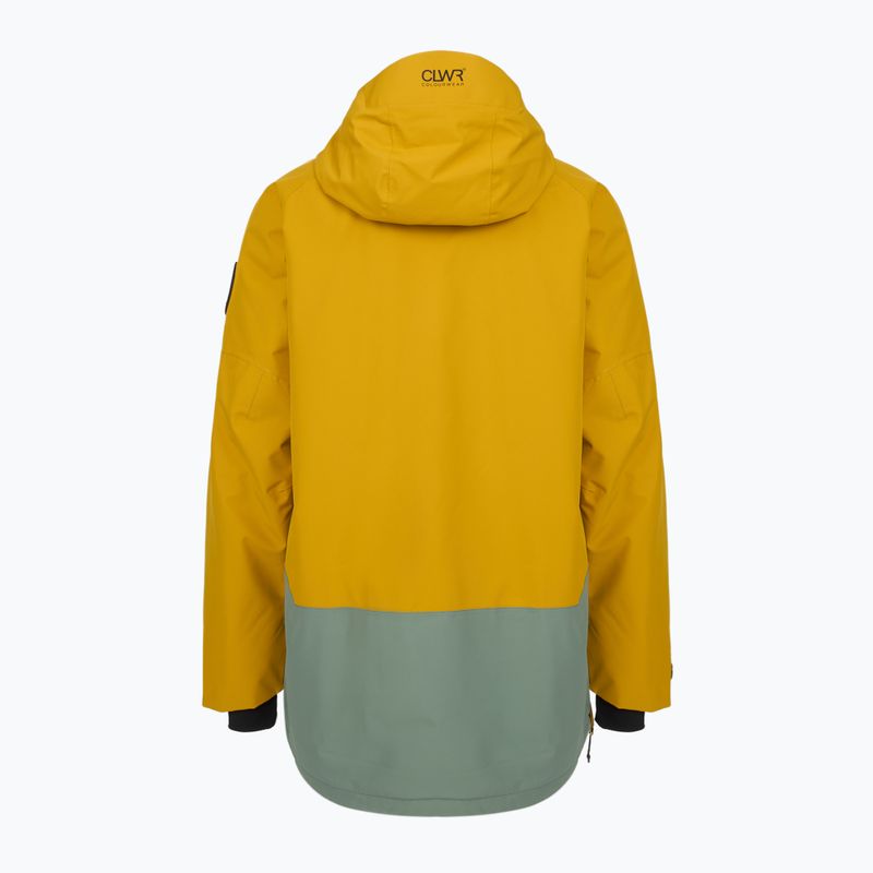 Snowboardjacke Herren Colourwear Signature Anorak yellow 2