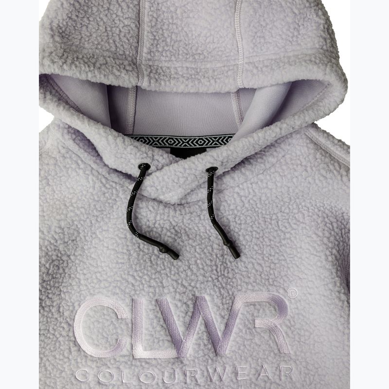 Women's Colourwear Teddy Hood 2.0 lila 3