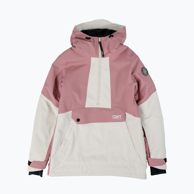 Damen Colourwear Homage Anorak 2.0 off-white Snowboardjacke