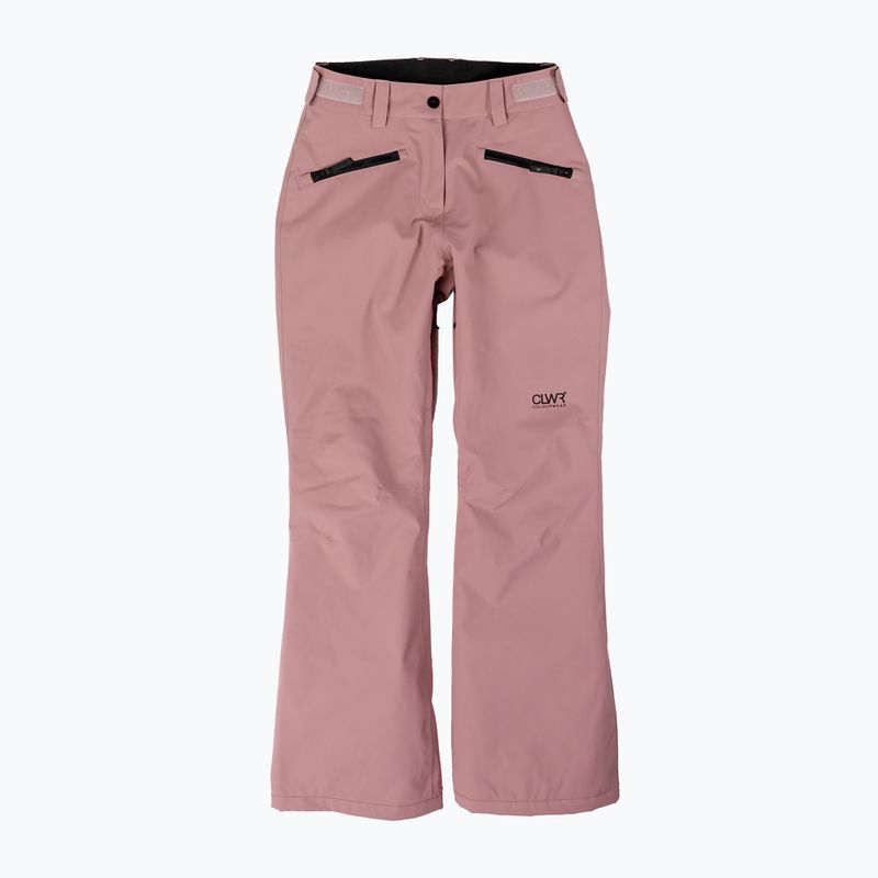 Women's Colourwear Cork Snowboard-Hose dk rose 8