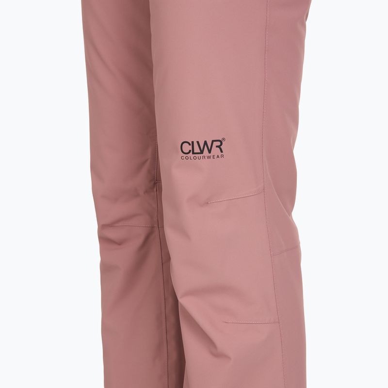 Snowboardhose Damen Colourwear Cork dk rose 11