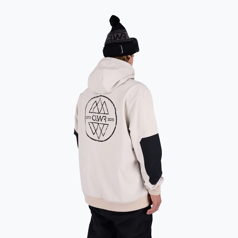 Colourwear Est 2010 Kapuze off-white Snowboard-Sweatshirt 3