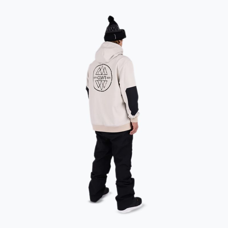 Colourwear Est 2010 Kapuze off-white Snowboard-Sweatshirt 4