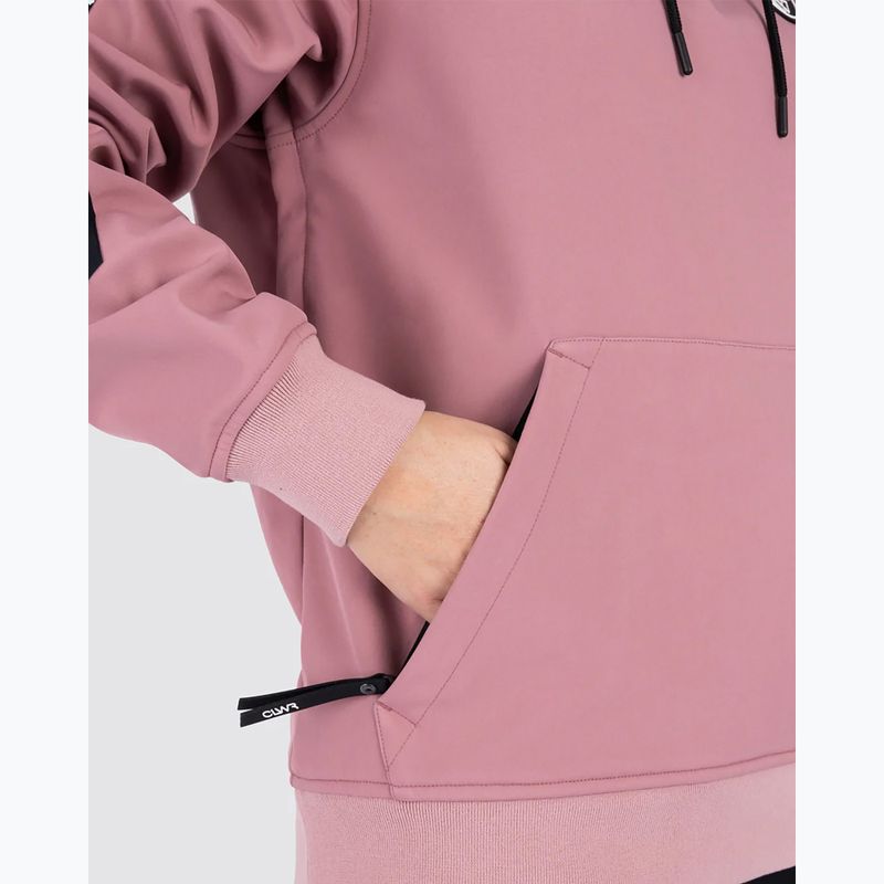 Snowboard Hoodie Colourwear Est 2010 Hood dk rose 6