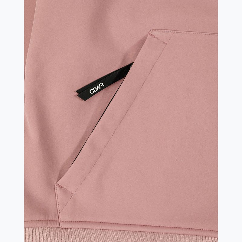 Snowboard Hoodie Colourwear Est 2010 Hood dk rose 12