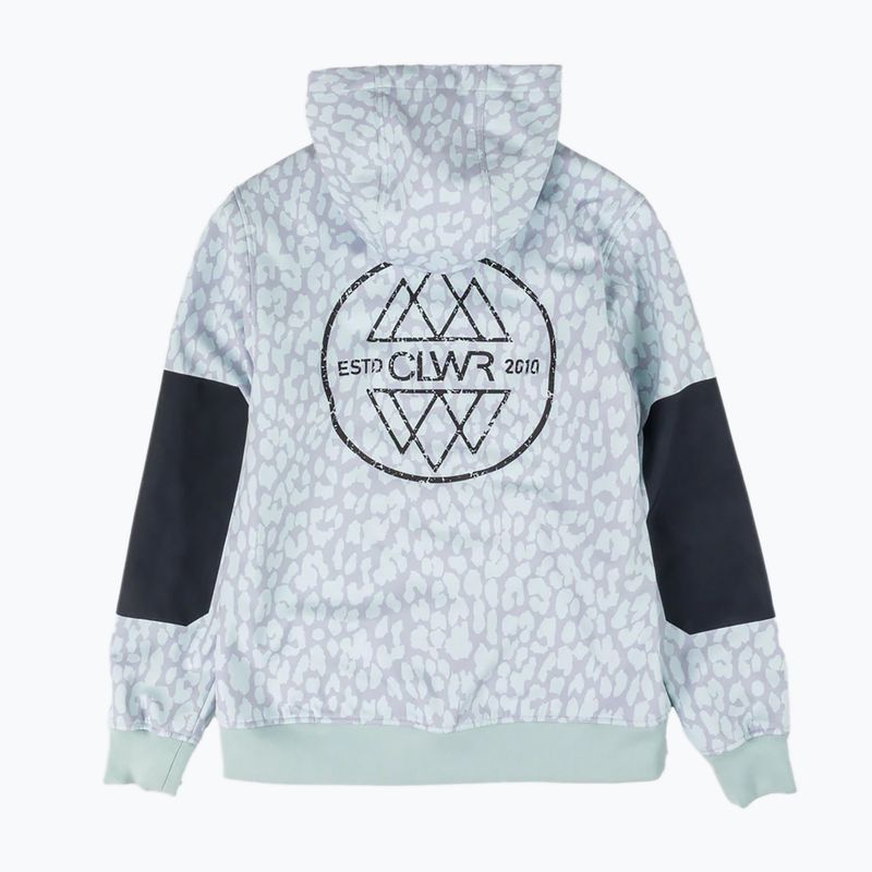 Colourwear Est 2010 Kapuze leo lila Snowboard Sweatshirt 10