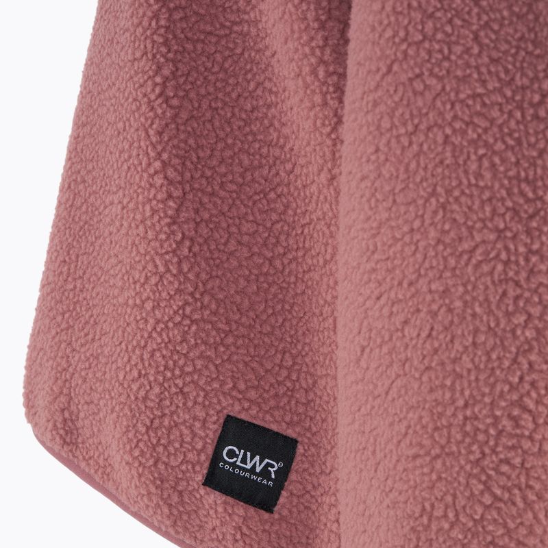 Sweatshirt Damen Colourwear Snug Pile Crew dk rose 3