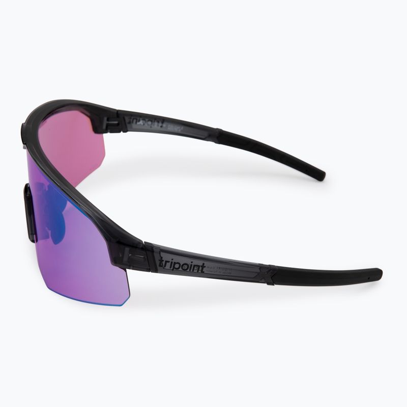 Tripoint 005 Viktoriasee TRI-X UltraVue glänzend schwarz/violett/blau Multi-Sonnenbrille 4