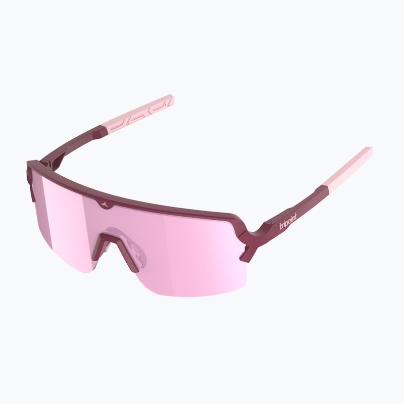 Tripoint 009 Lake Prespa Small matt bordeaux/braun/rosa Multi-Sonnenbrille 3