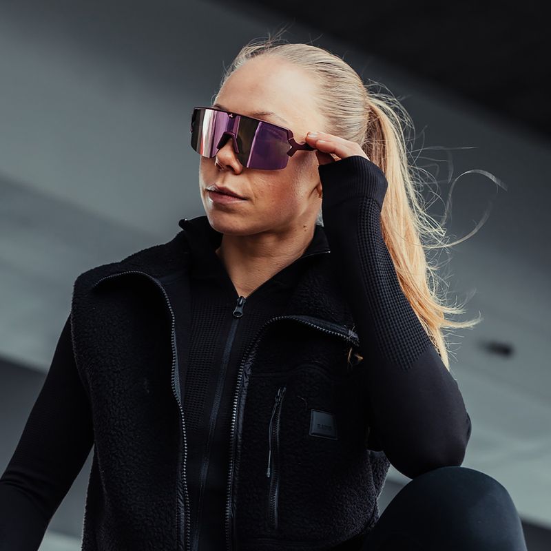 Tripoint 009 Lake Prespa Small matt bordeaux/braun/rosa Multi-Sonnenbrille 7