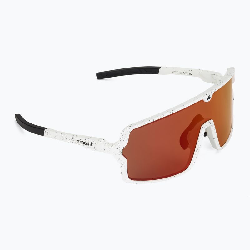 Sonnenbrille Tripoint 008 Lake Prespa X matt white with spots/brown/red multi
