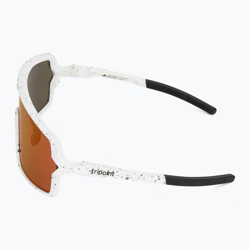 Sonnenbrille Tripoint 008 Lake Prespa X matt white with spots/brown/red multi 4