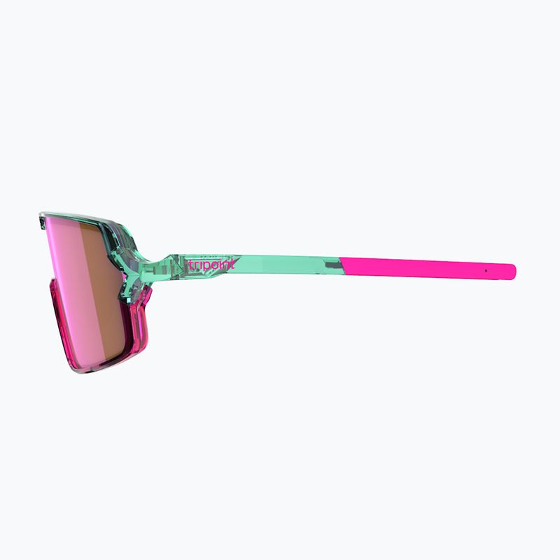 Sonnenbrille Tripoint 008 Lake Prespa Small X crystal neon turquoise/brown/pink multi 5
