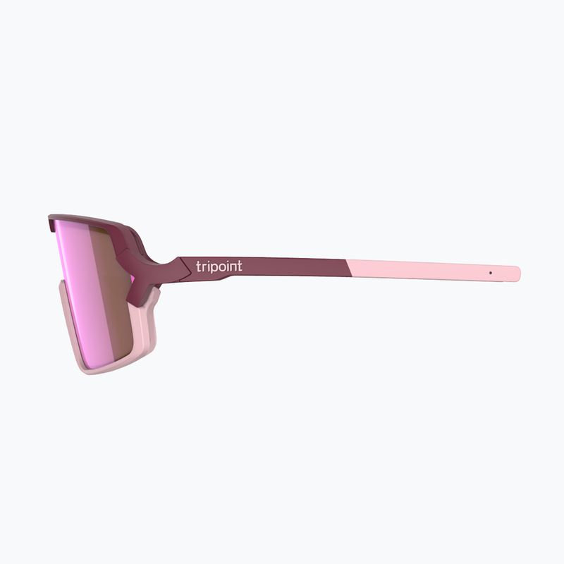 Sonnenbrille Tripoint 008 Lake Prespa Small X matt burgundy/brown /pink multi 5