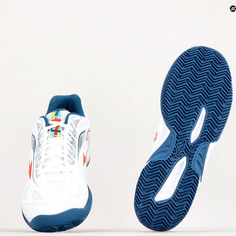 Herren Tennisschuhe Mizuno Breakshot 3 CC weiß 61GC2125 10