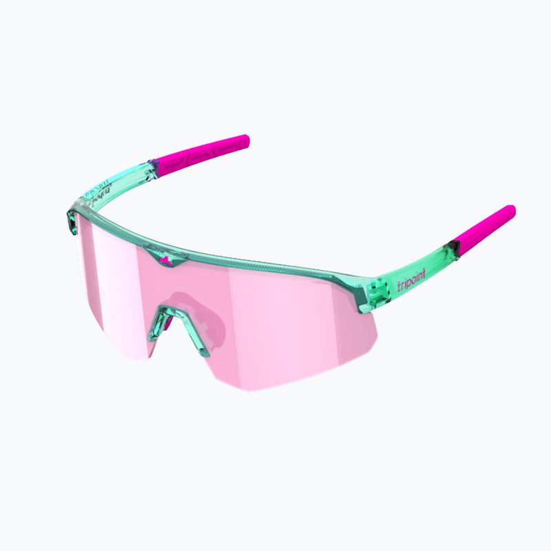 Sonnenbrille Tripoint 006 Lake Victoria Small transparent neon turquoise/brown pink multi 2