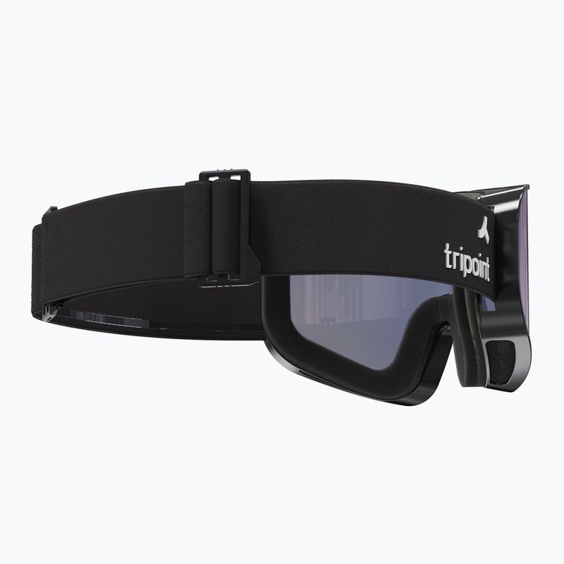 Skibrille Tripoint 109 Tumba Peak matt black/smoke/blue multi cromic 4