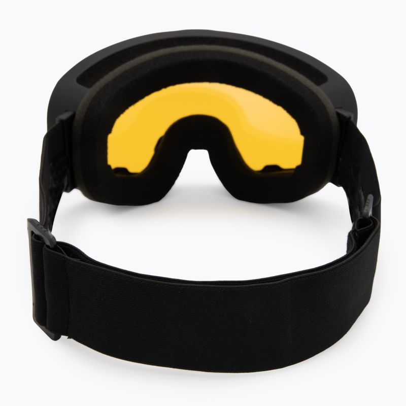 Skibrille Tripoint 109 Tumba Peak matt black/orange/blue multi ultravue 3