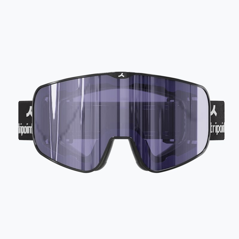 Skibrille Tripoint 109 Tumba Peak Small matt black/violet/blue multi ultravue 3