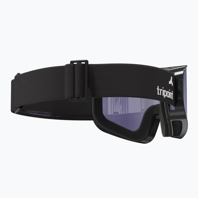 Skibrille Tripoint 109 Tumba Peak Small matt black/violet/blue multi ultravue 4