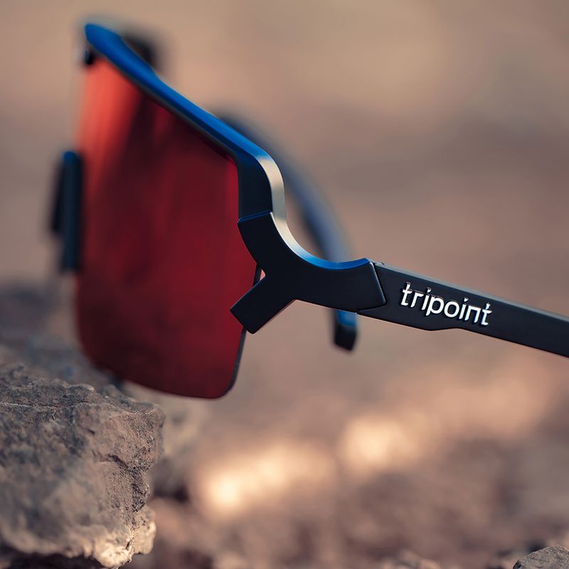 Tripoint 009 Lake Prespa Small matt schwarz/braun/rot multi Sonnenbrille 7