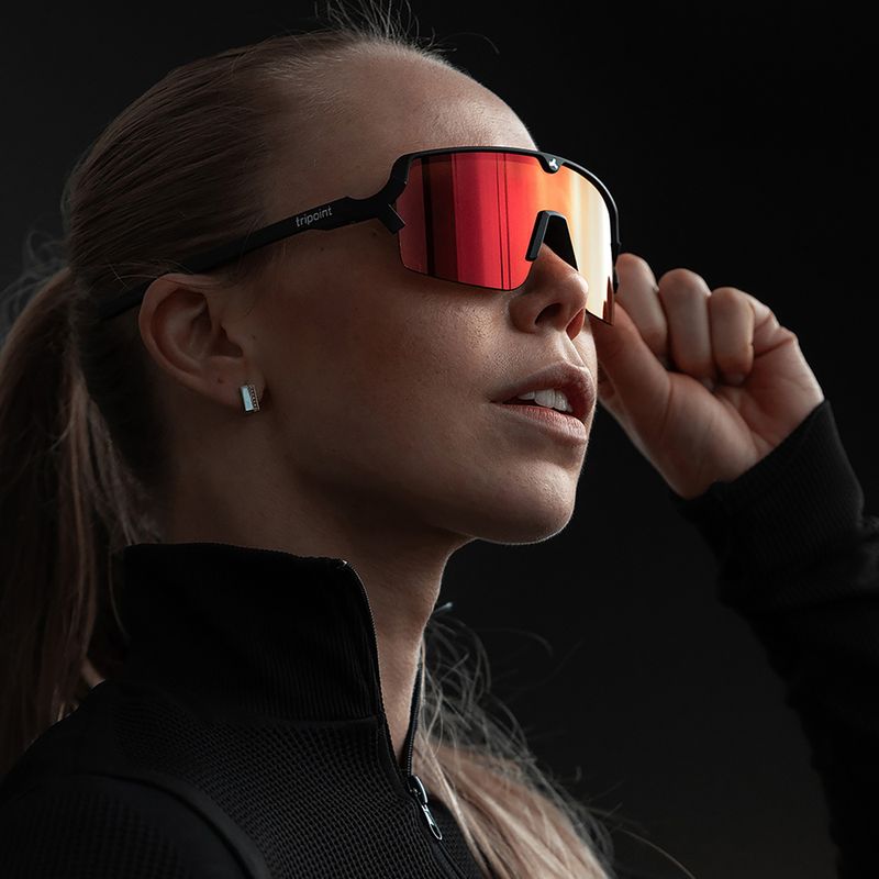 Tripoint 009 Lake Prespa Small matt schwarz/braun/rot multi Sonnenbrille 8