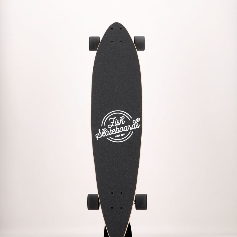 Fish Skateboards Pixie Longboard blau LONG-PIX-SIL-BLA 9