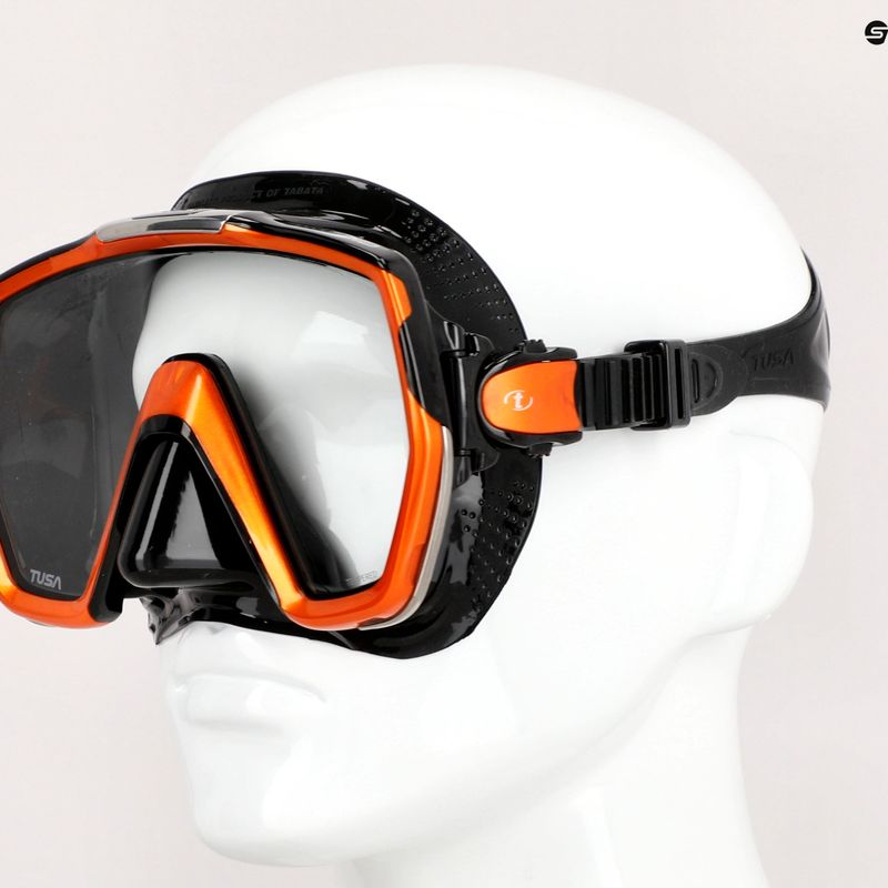 TUSA Freedom Hd Tauchmaske Orange M-1001 7