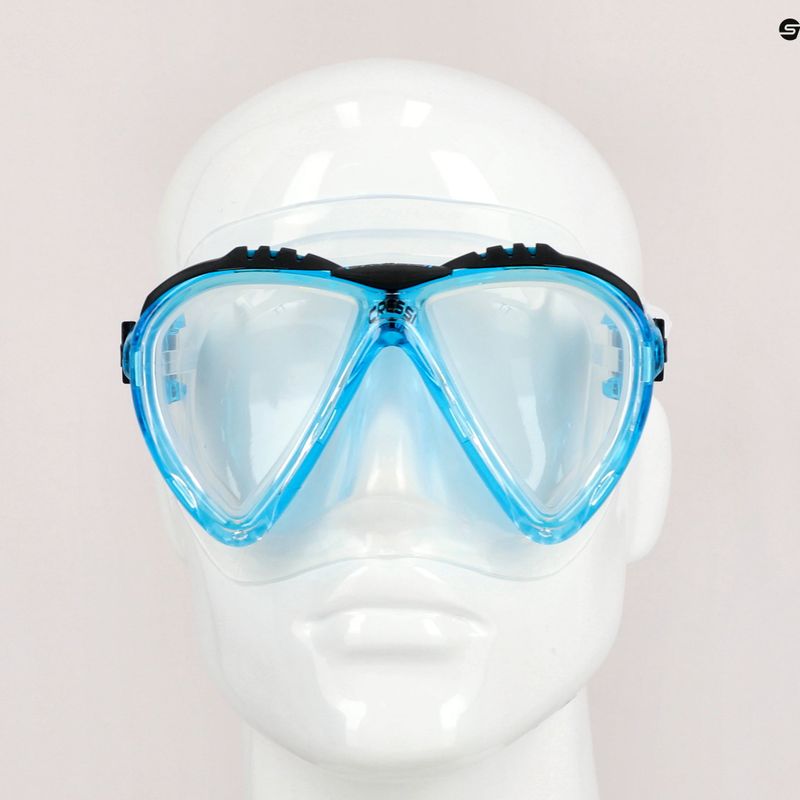Cressi Lince türkisfarbene Tauchmaske DS311063 8