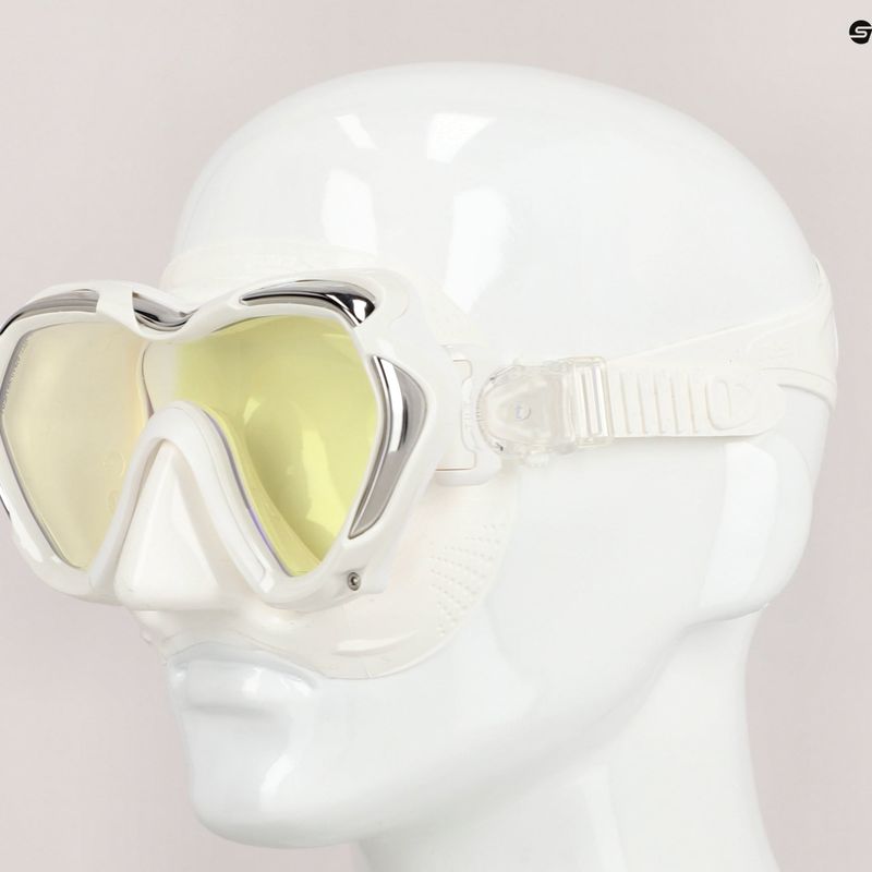 TUSA Paragon S Maske Tauchmaske weiß M-111 7