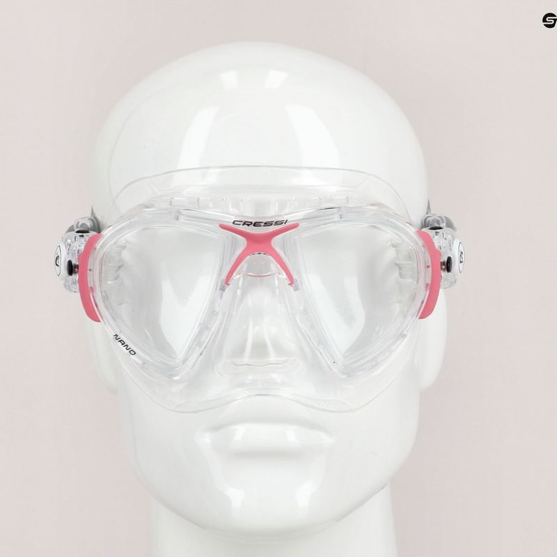Cressi Nano Tauchmaske rosa DS360040 7