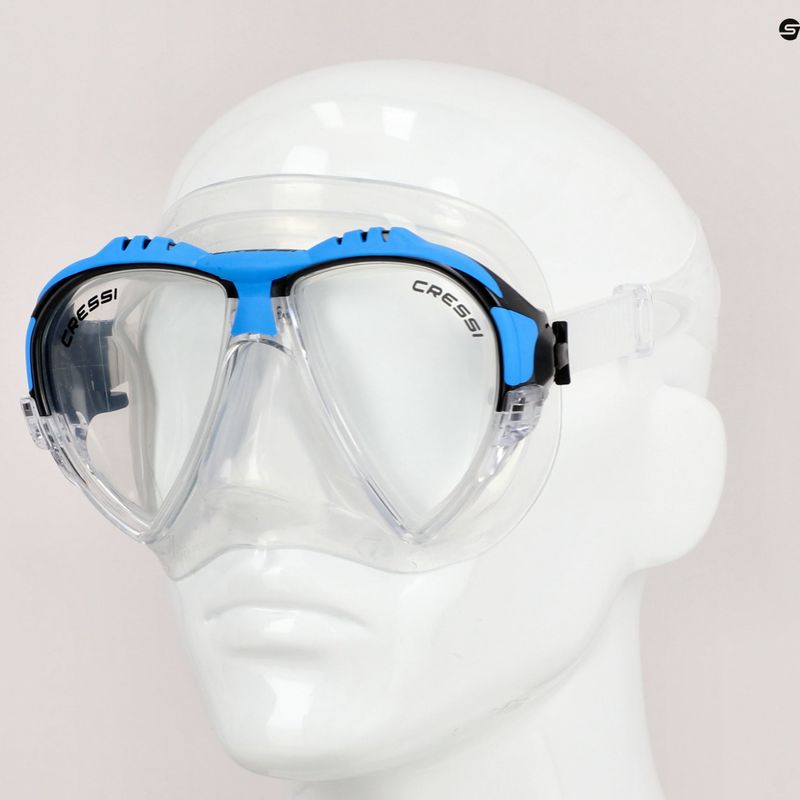 Cressi Matrix Tauchmaske blau DS301020 8
