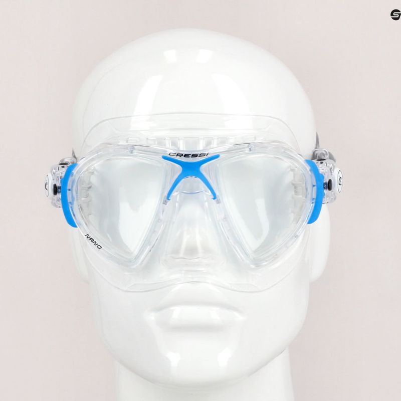 Cressi Nano Tauchmaske blau DS360020 7