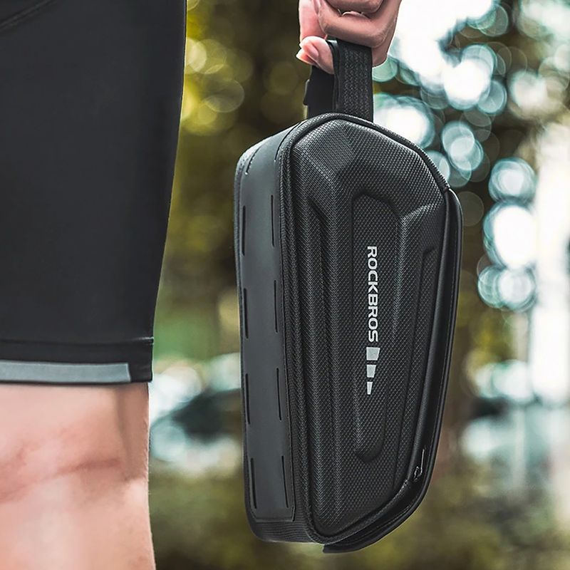 Rahmentasche fürs Fahrrad Rockbros 30120064 Bike Tube Bag 1,7 l black 4