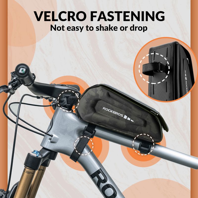 Rahmentasche fürs Fahrrad Rockbros 30120064 Bike Tube Bag camouflage 10