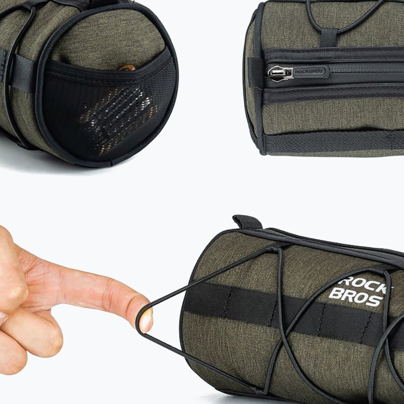 Fahrradtasche Rockbros 30110049001 Bike Front Bag 2 l green/black 4