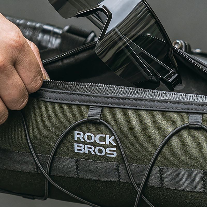 Fahrradtasche Rockbros 30110049001 Bike Front Bag 2 l green/black 11