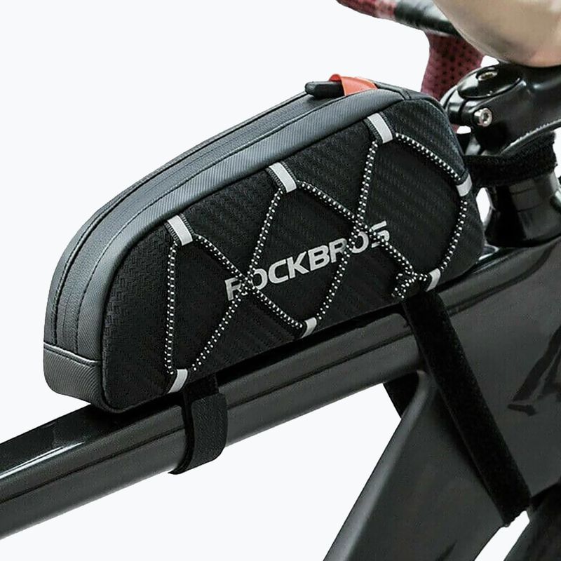 Rahmentasche fürs Fahrrad Rockbros 039BK Bike Tube Bag 1 l black 3