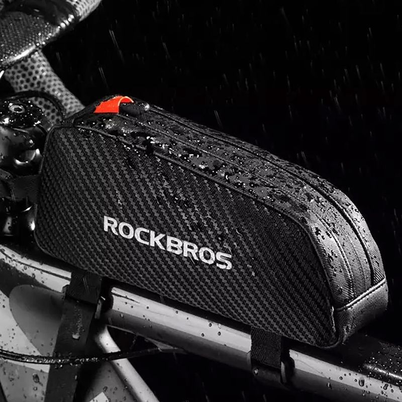 Rahmentasche fürs Fahrrad Rockbros 039BK Bike Tube Bag 1 l black 10