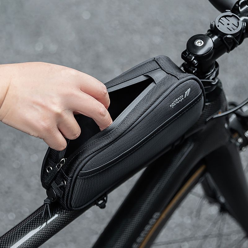 Rahmentasche fürs Fahrrad Rockbros 30120096001 MTB Bike Top Tube Bag 1,3 l black 6