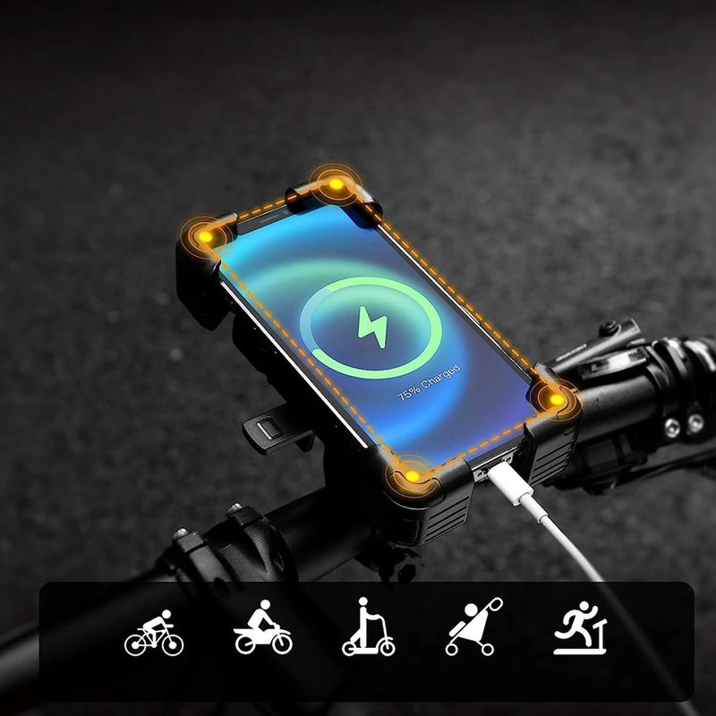 Fahrrad-Handyhalterung Rockbros 25210030001 Phone Holder black 5