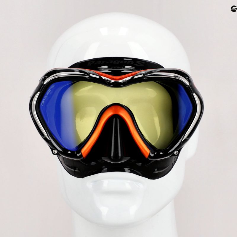 TUSA Paragon S Tauchmaske Orange M-1007 7