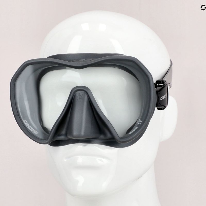 Cressi Z1 Tauchmaske grau DN410057 7