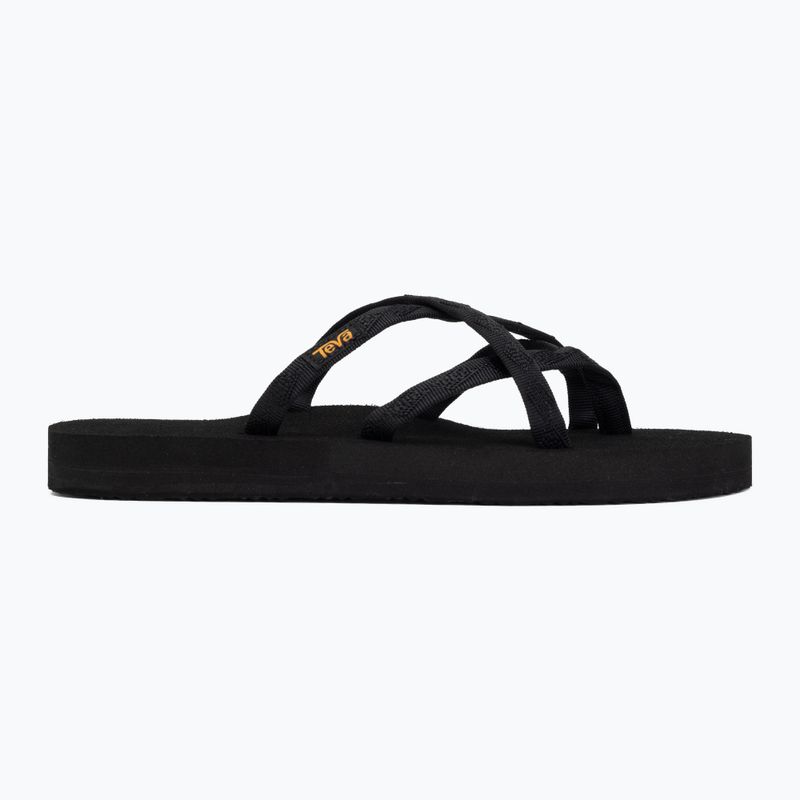 Damen-Flip-Flops Teva Olowahu mix b black on black 2