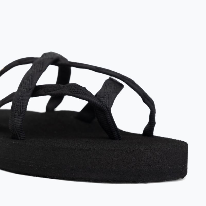 Damen-Flip-Flops Teva Olowahu mix b black on black 7