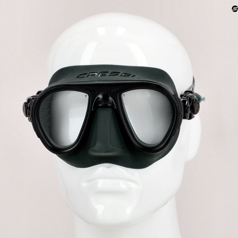 Cressi Calibro Tauchmaske grün DS429850 6