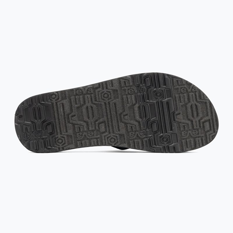 Herren Teva Mush II Flip Flops Ziegel schwarz 4