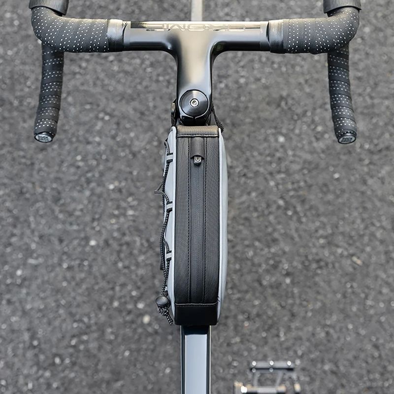 Rockbros Fahrrad Rahmentasche 30120109 0,9 l silber 4
