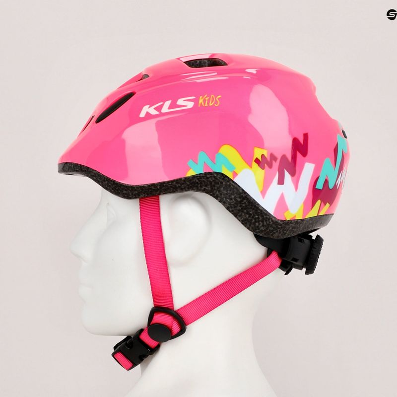 Kellys Kinderfahrradhelm rosa ZIGZAG 022 10