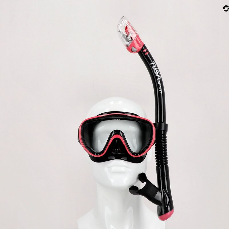 TUSA Serene Maske + Schnorchel Tauchset rosa UC-1625 7